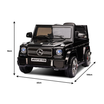 Kahuna Mercedes Benz AMG G65 Licensed Kids Ride On Electric Car Remote Control - Black