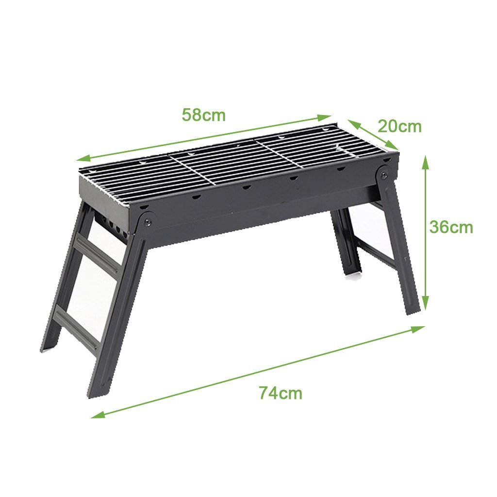 Foldable Portable BBQ Charcoal Grill Barbecue Camping Hibachi Picnic