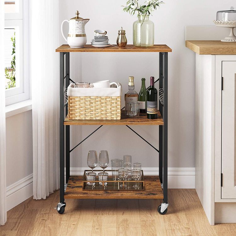 VASAGLE Kitchen Baker's Rack on Wheels