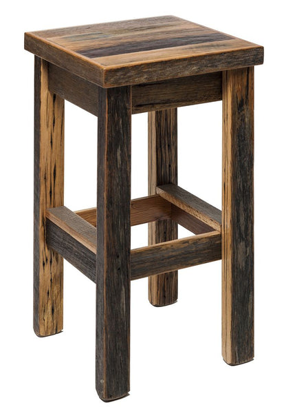 Australian Made Solid Hardwood Timber Bar Stool in Blonde Matt Finish