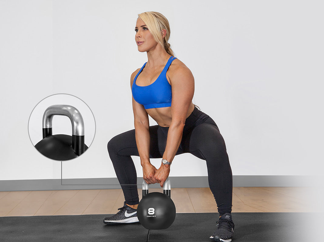 CORTEX 8kg Commercial Steel Kettlebell V2