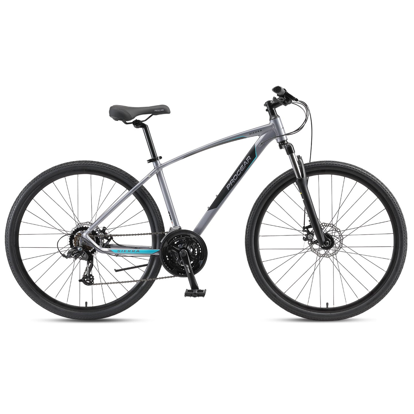 Progear Bikes Sierra Adventure/Hybrid Bike 700c*17" in Graphite