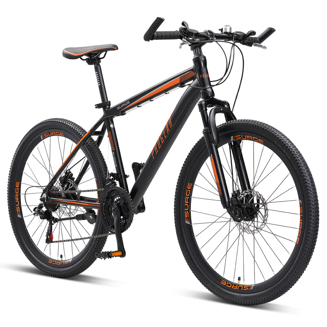 Progear Bikes Surge MTB Mens 26*17" in Matt Black