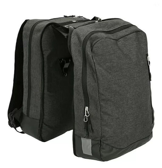 2 in 1 Backpack and Double Pannier Bag - 25L