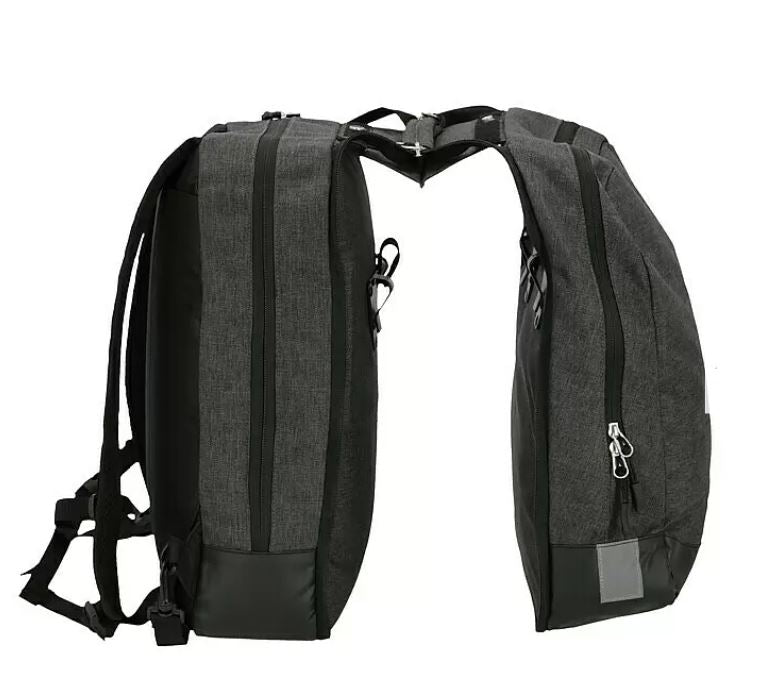 2 in 1 Backpack and Double Pannier Bag - 25L