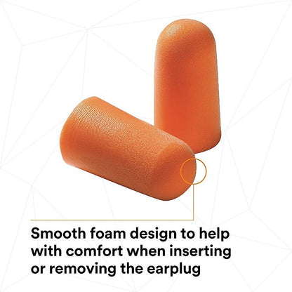 Foam Ear Plugs Disposable 200 Pairs Noise Cancelling Plane Sleep Snoring