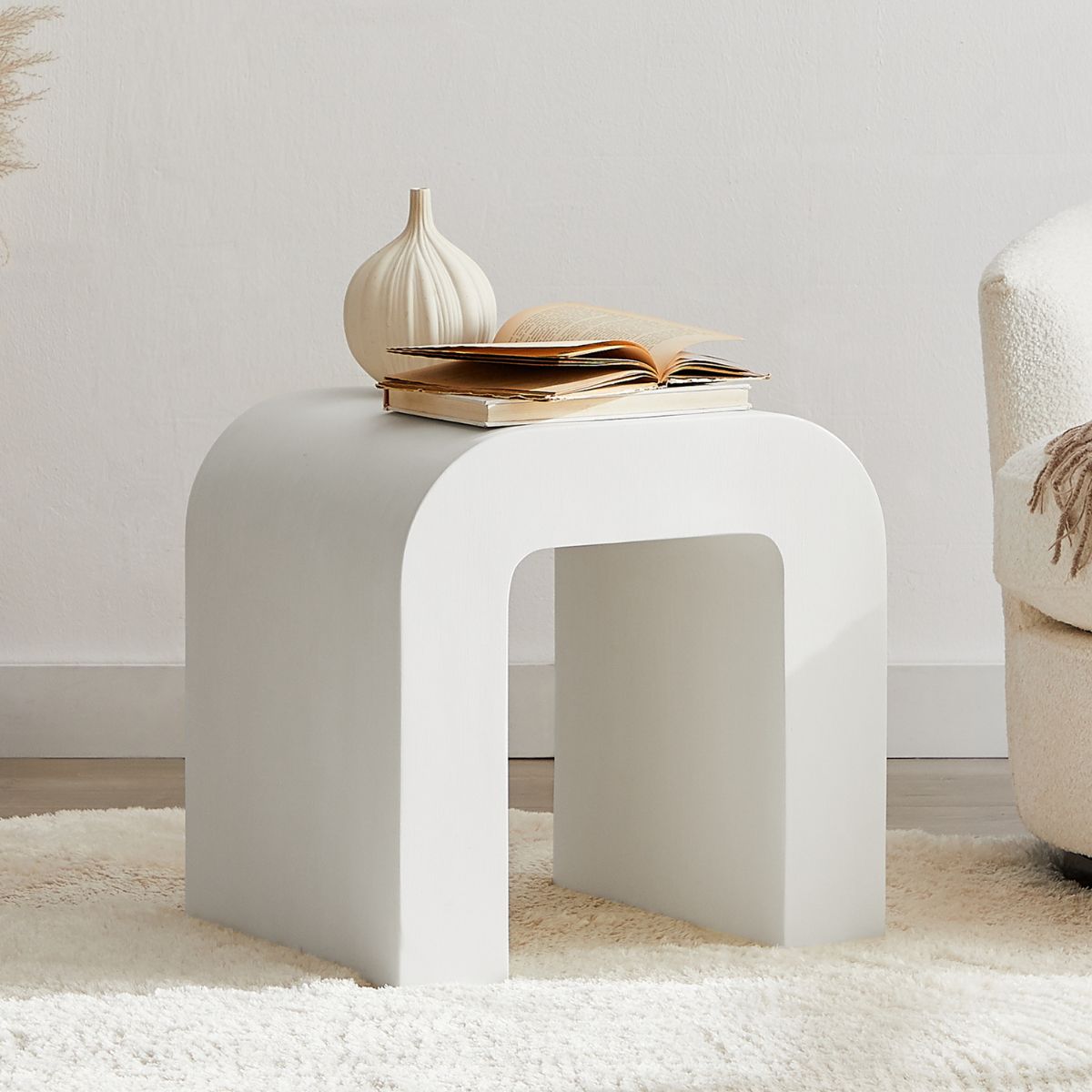 Rhett Curve Side Table