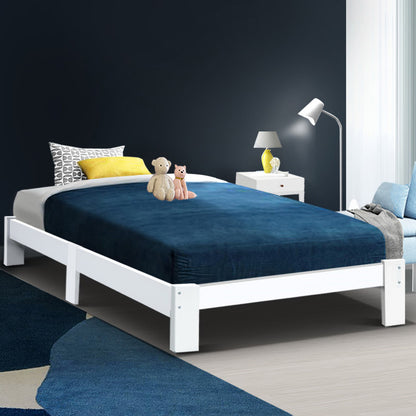 Artiss Bed Frame King Single Size Wooden Mattress Base Timber Platform JADE