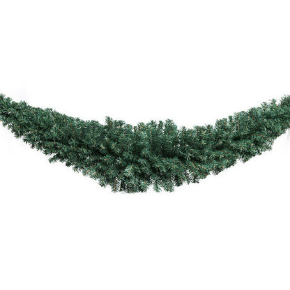 Jingle Jollys Christmas Garland 2.4M Xmas Tree Decoration Green