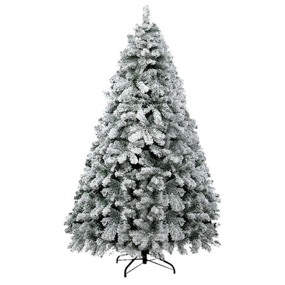 Jingle Jollys Christmas Tree 1.8M Xmas Trees Decorations Snowy 520 Tips